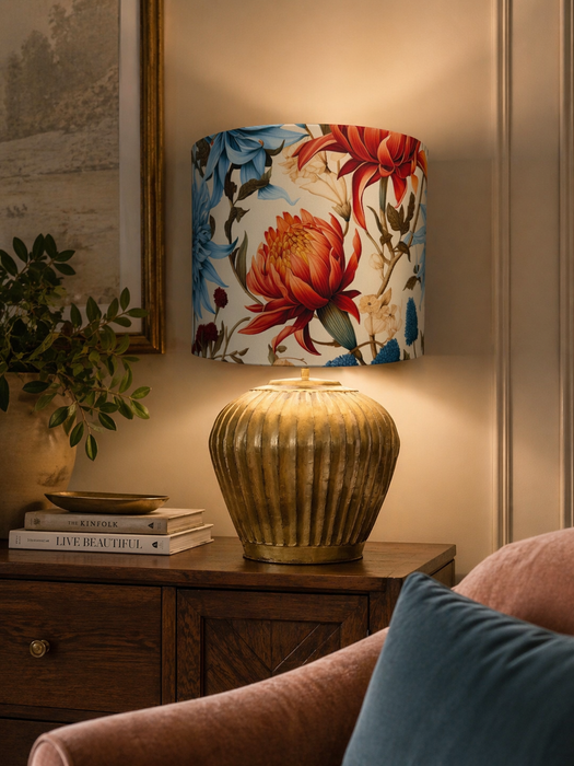 Floral print - Dahlia & Chrysanthemum