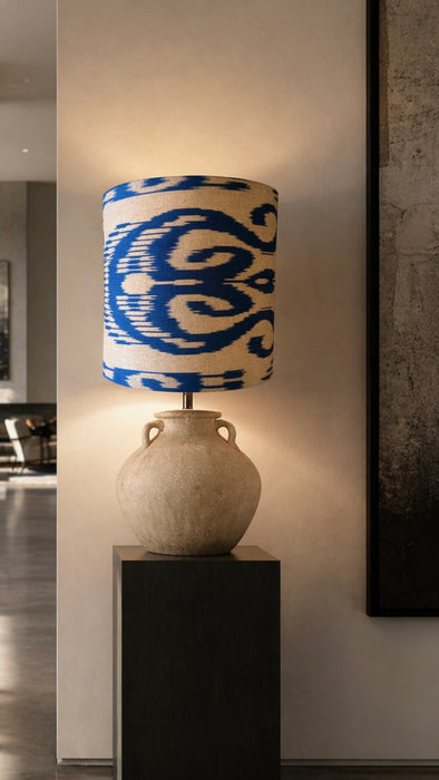 Blue Ikat