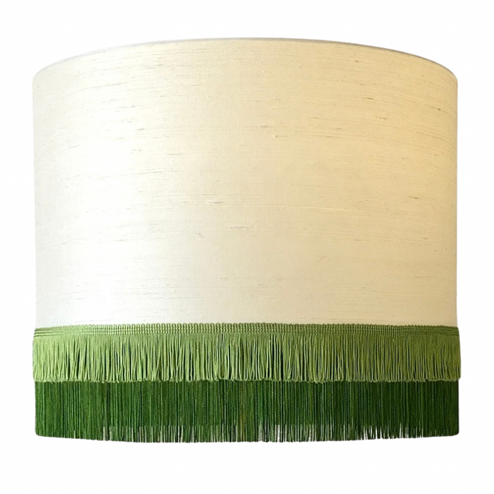 Soie sauvage - franges décoratives