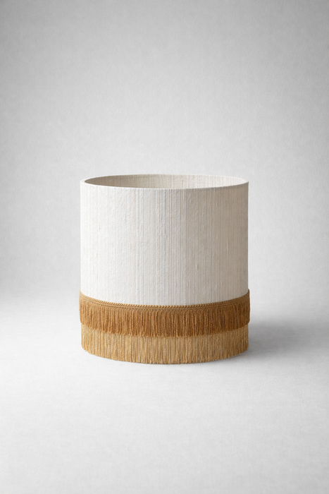 Soie sauvage - franges décoratives