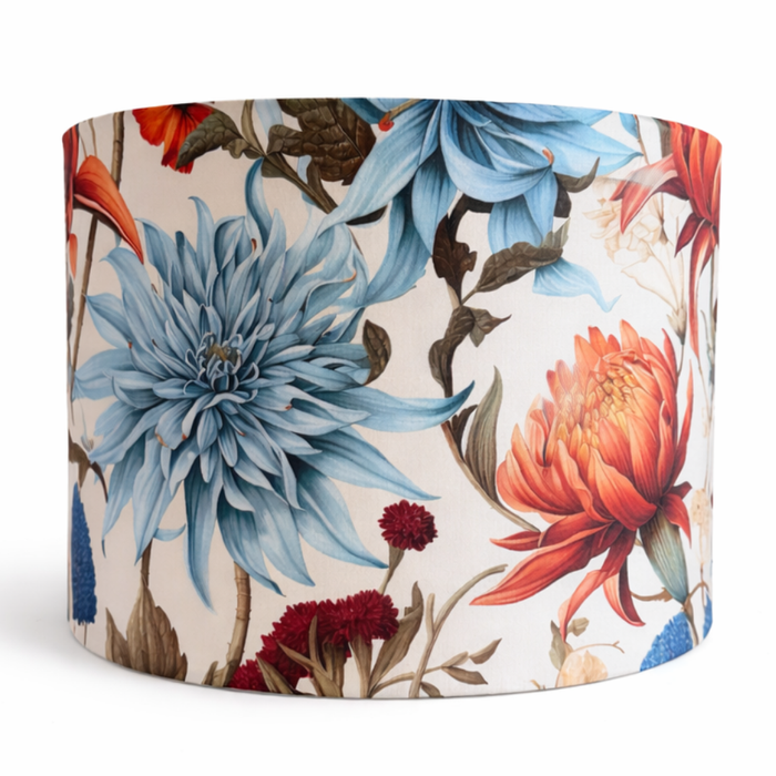 Floral print - Dahlia & Chrysanthemum