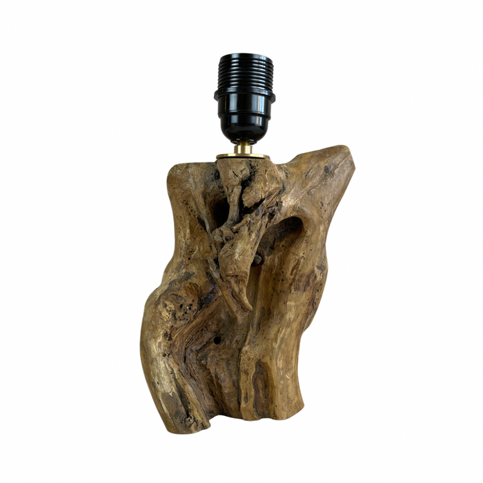  Driftwood lamp base