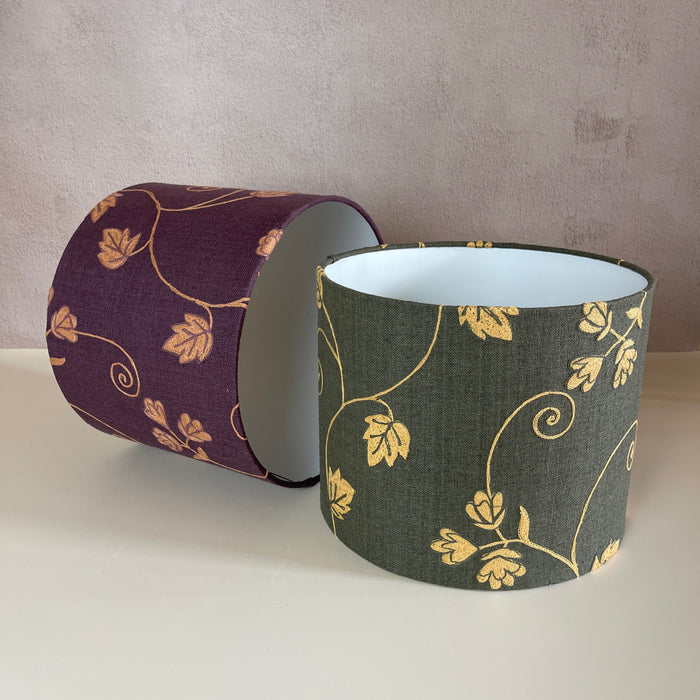 Embroidered floral fabric